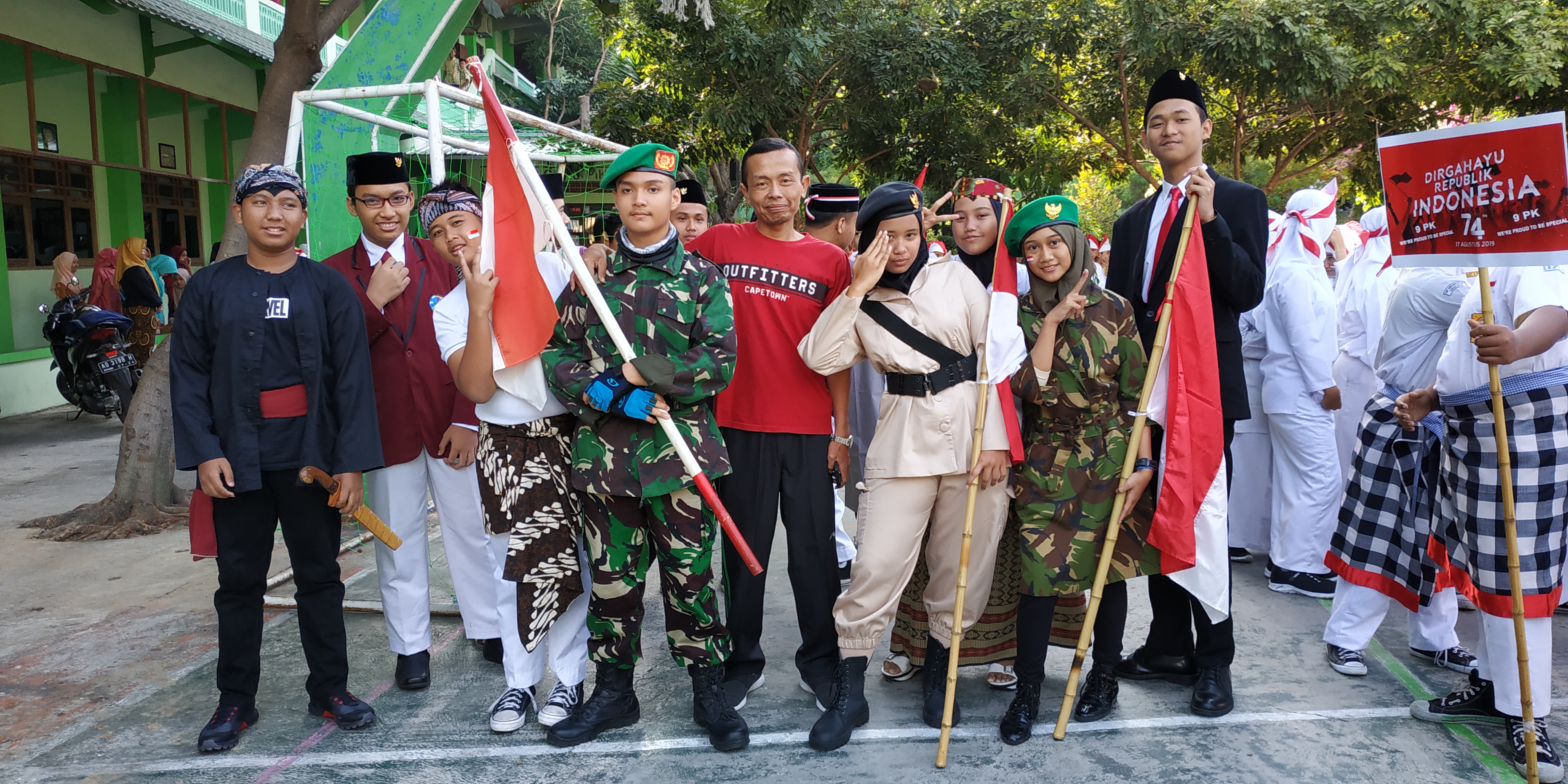 Pawai Kemerdekaan 74th Indonesia Merdeka